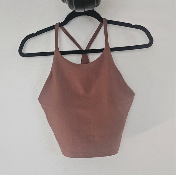 Brown Old Navy Size Medium Workout Tank - Picture 2 of 8
